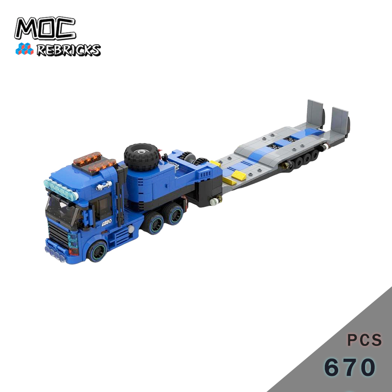 Heavy Equipment Manual - MOC Heavy Duty Transport Truck with
