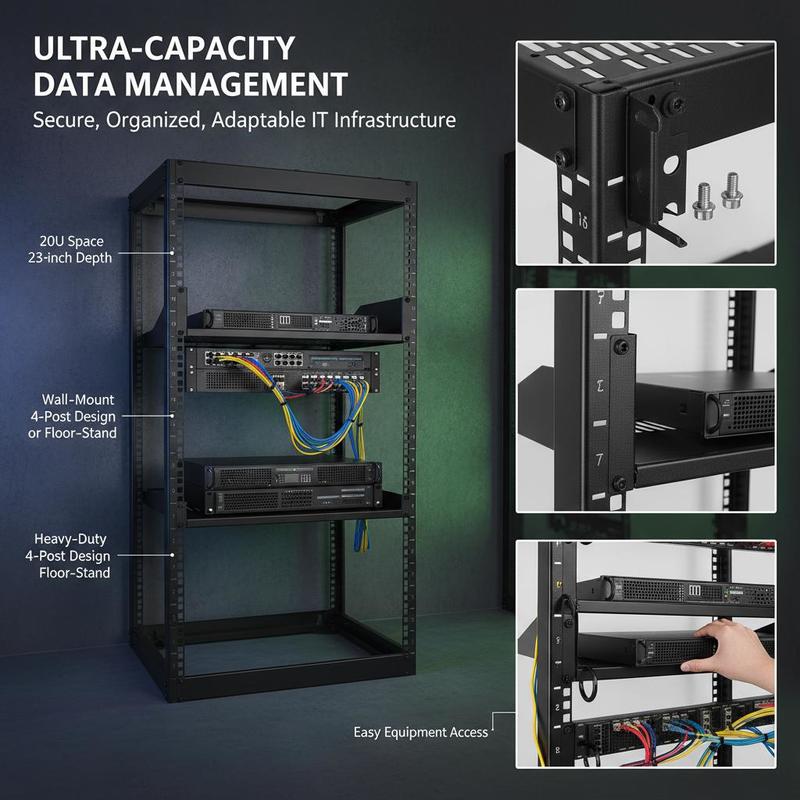 20U Open Frame Infrastructure  - огляд і ціна Heavy Equipment Center