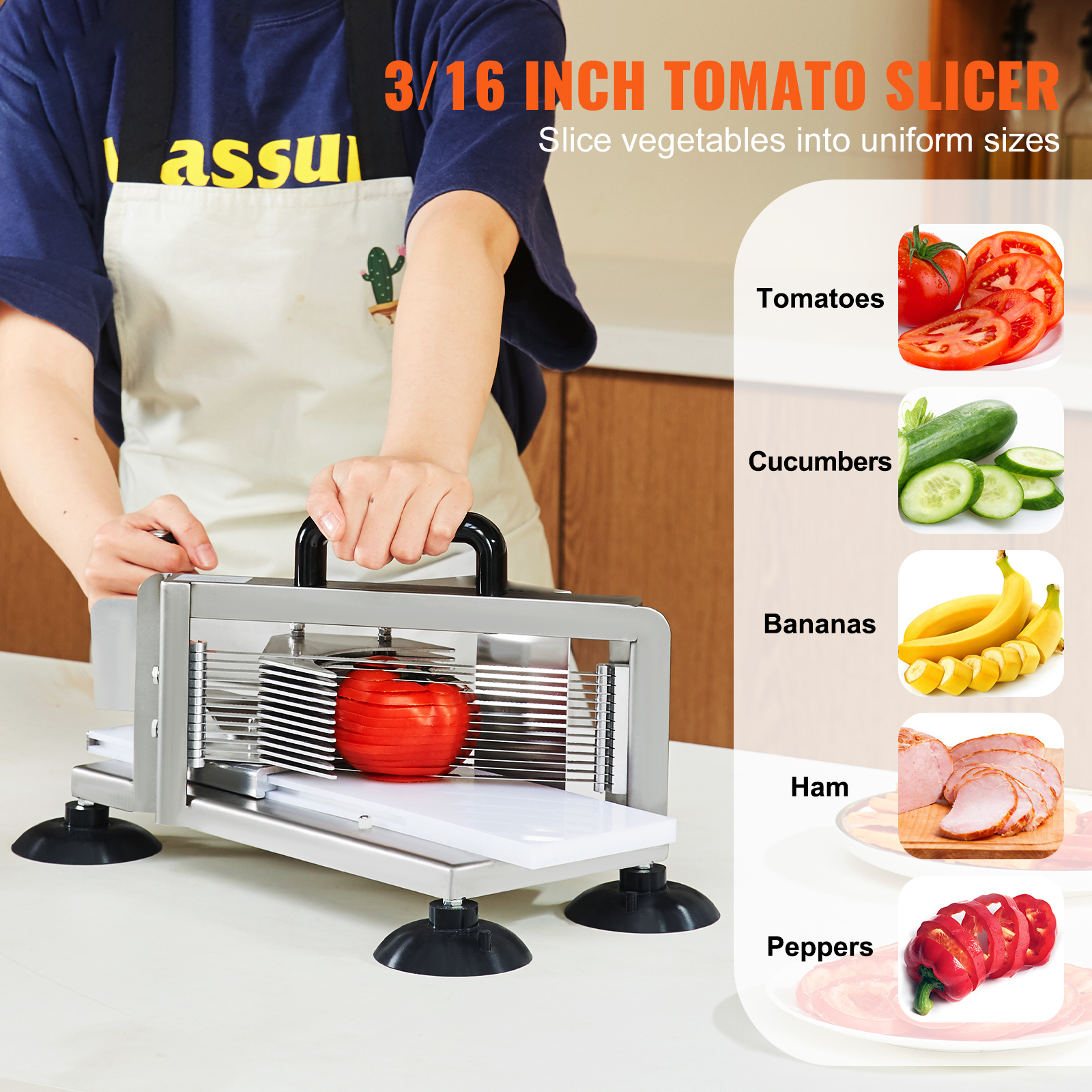 SucceBuy Tomato Slicer 3/16 in - огляд і ціна Heavy Equipment Manual
