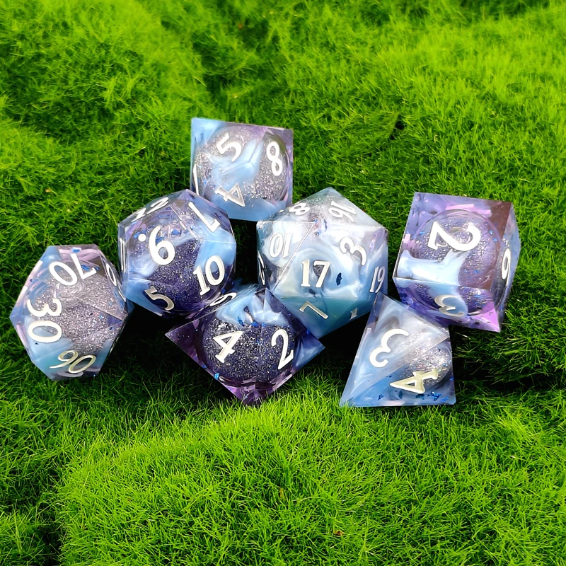 RPG Resin Dice Set, Liquid Cor - огляд і ціна Heavy Equipment Games