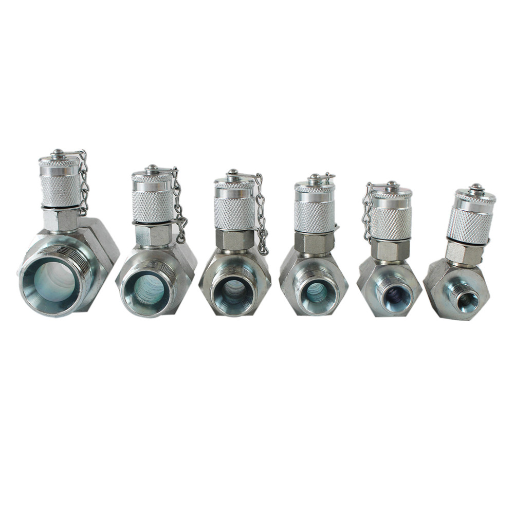 6pcs Hydraulic Swivel Run Tees - огляд і ціна Heavy Equipment Used