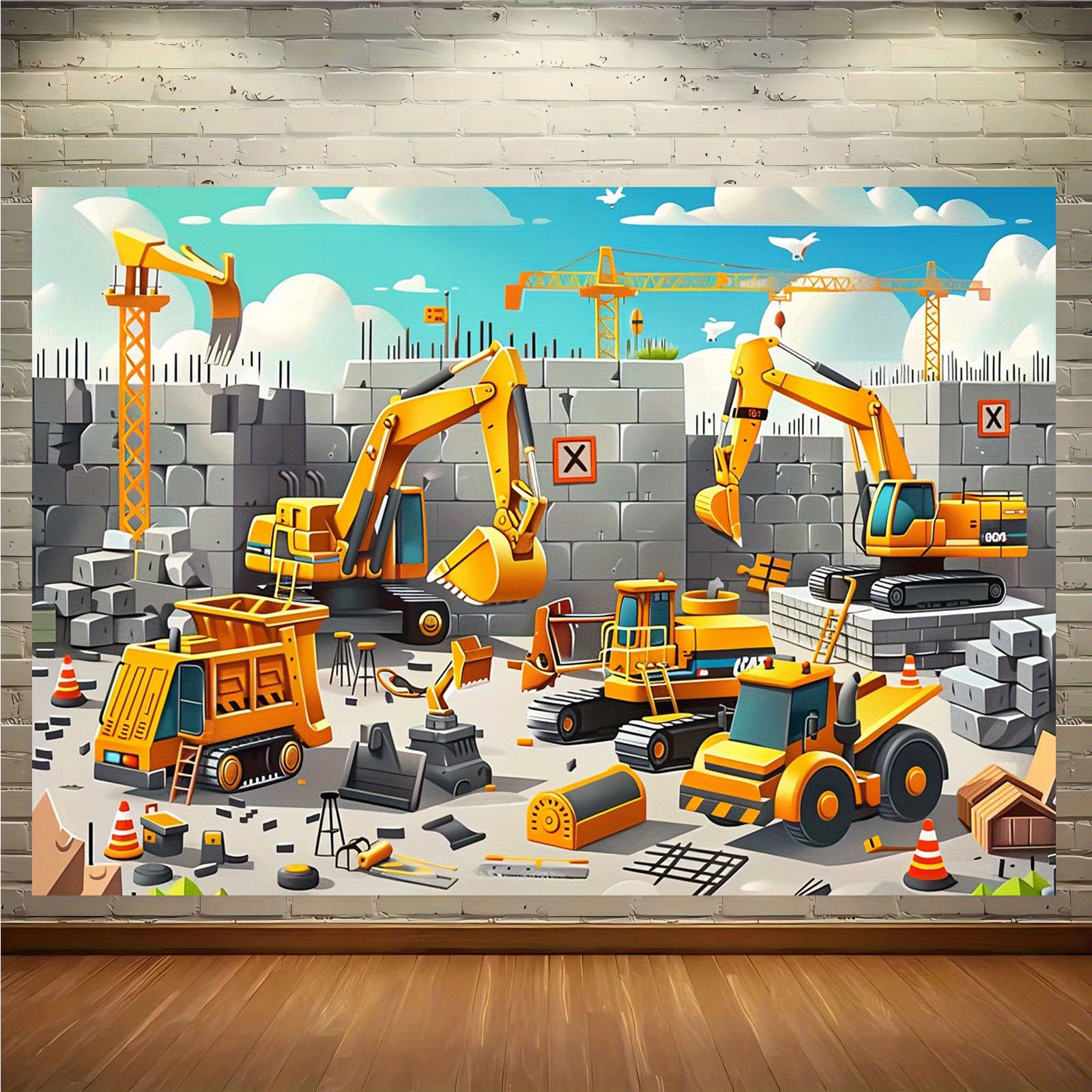 1pc Vivid construction site pa - огляд і ціна Heavy Equipment Used