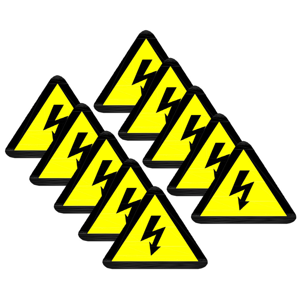 25Pcs Electric Hazard Sticker  - огляд і ціна Heavy Equipment Sign